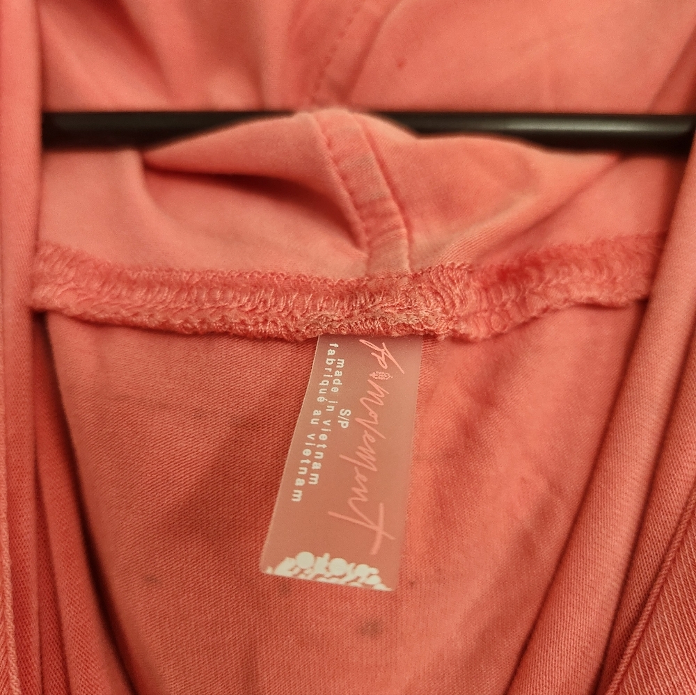 EUC Free People Movement Hot Shot Layered Hoodie Size Small Flaw See Below - Picture 4 of 5